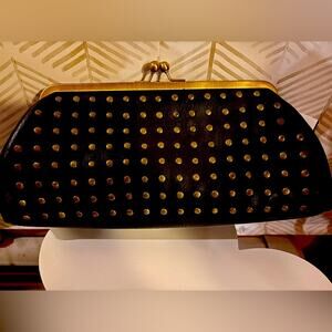 ghd studded clutch purse